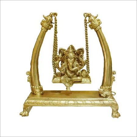 Lord Brass Ganesh Statues
