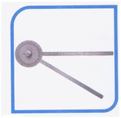Therapy plusTM Goniometer 360* Stainless Steel