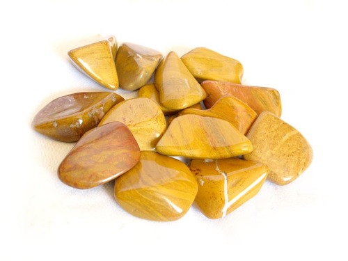Yellow Jasper Rough Tumbled Stone