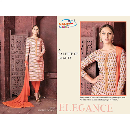 Orange Ladies Suits