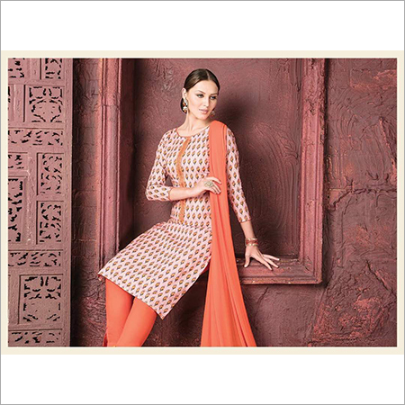 Orange Ladies Suits
