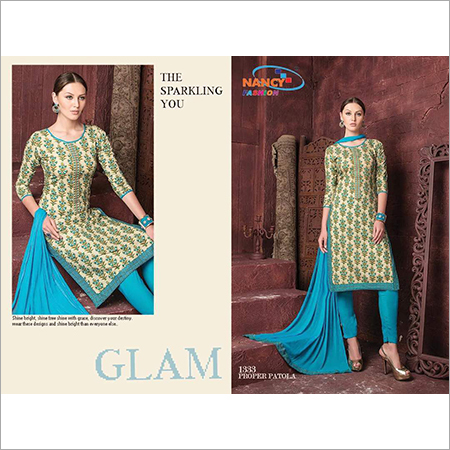Sky Blue Ladies Suits