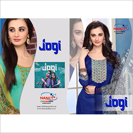 Blue And Green Ladies Suits