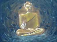 Buddha Meditation Painting