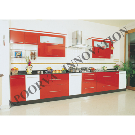 Wooden Modular Kitchen Cabinet