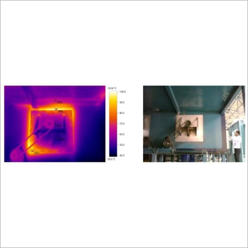 Thermography of Oven
