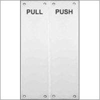 PUSH PULL PLATE 300X75MM