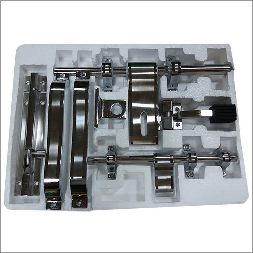 Stainless Steel White Metals Door Kit