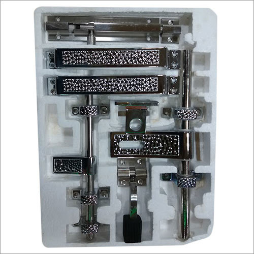Stainless Steel White Metals Door Kit
