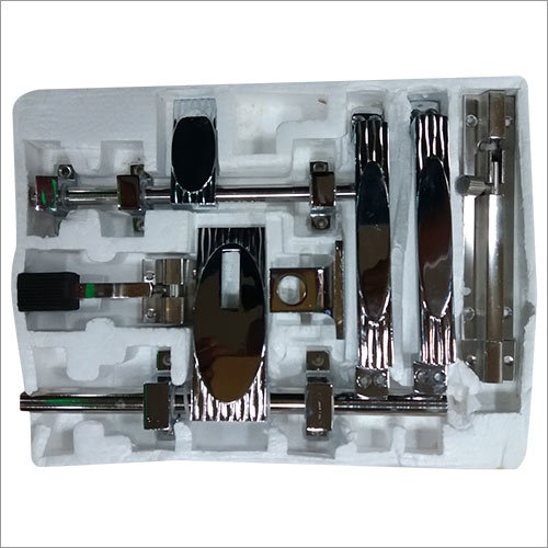 Stainless Steel White Metals Door Kit