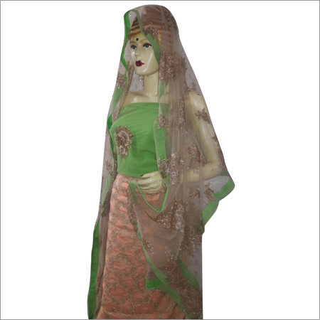 Ladies Peach Embroidery Lehenga Ladies Peach Embroidery Lehenga