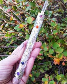7 Quartz Crystal Chakra Healing Wand