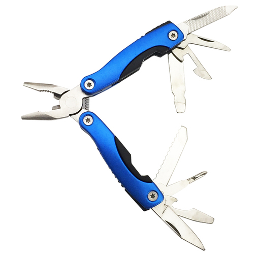 Stainless Steel 11-In-1 Multitool Pliers Portable Compact Knives Size: 11X5 Cm