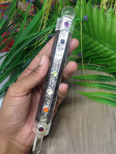 Orgone Blue Aventurine Healing Wand