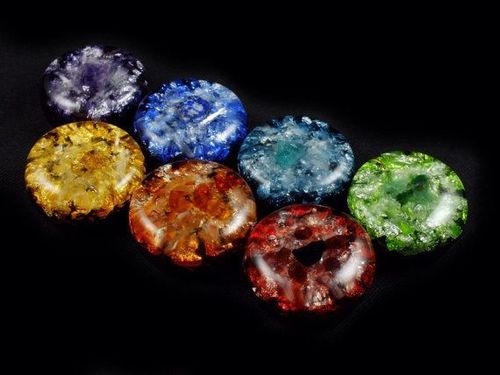 Orgone Chakra Plane Disc Set