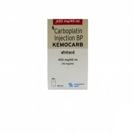 Kemocarb Carboplatin 450 mg Injection