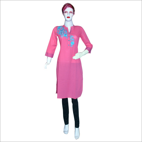 Casual Embroidered Kurti
