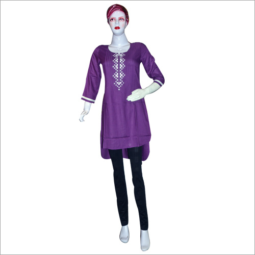 Embroidered Georgette Kurti