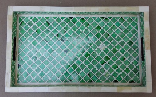 Bone Inlaid Tray