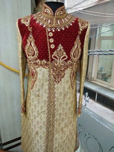 BEAUTIFUL RAJWADA STYLE SHERWANI