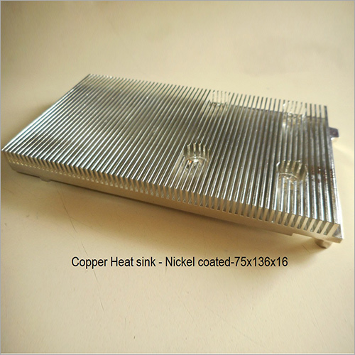 Nickel Coated Copper Heat Sink