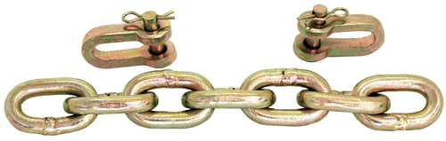 LIFT CHECK CHAIN ASSY., 7LINK: 5/16 Steel, Gold | Durable, Secure Lifting, Reliable Connection