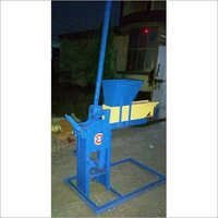 Blue Manual Interlocking Brick Machine