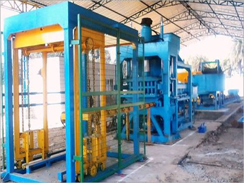 Fully Automatic Concrete Brick Plant Capacity: 6000-8000 Kg/Hr