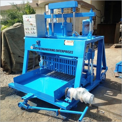 Sky Blue Egg Laying Block Machine