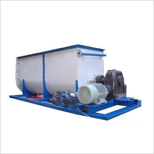 White And Blue Clc Block Making Plant