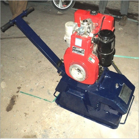 Blue Vibratory Plate Compactor