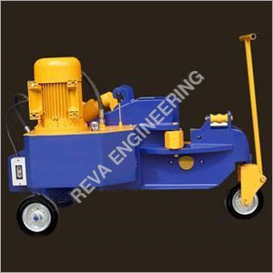 Blue Hydraulic Cutting Machine