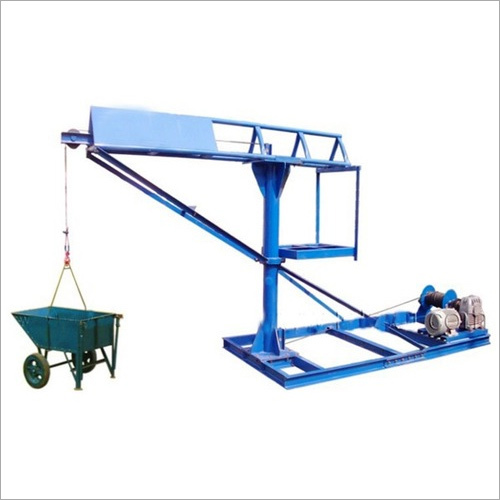 Semi-Automatic Monkey Hoist Machine