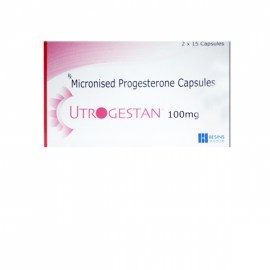 Utrogestan Progesterone 100 mg Capsules