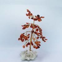 Carnelian Gem Tree - 100 beads