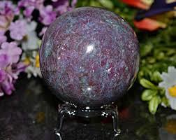 Ruby Flourscent Sphere