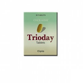 Trioday Tablets (Efavirenz + Lamivudine + Tenofovir )