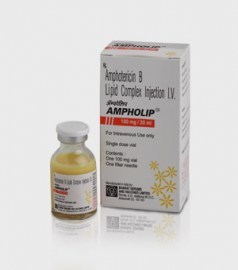 Ampholip Amphotericin B 100mg Injection