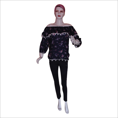 Printed Off Shoulder Top