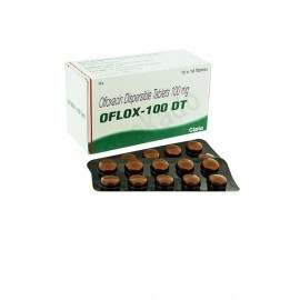 Oflox-DT Ofloxacin 100 mg Tablets