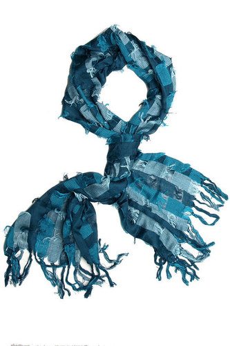 More Than One Check Design Yarn Dyed Scarves