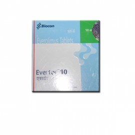 Evertor Everolimus 10mg Tablets