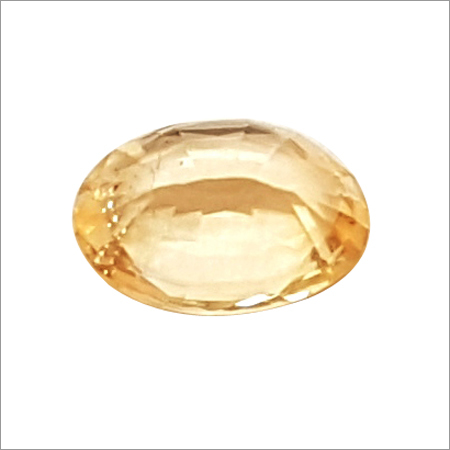 0.70CT Yellow Sapphire(Ovel)