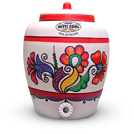 Clay Water Pot 11 Ltr