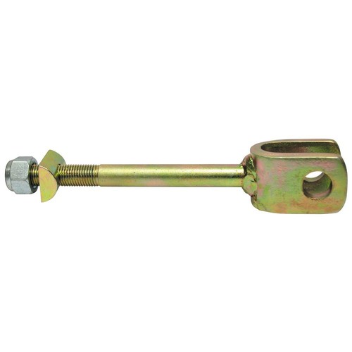 Brake Rod Assy. Dry Brake (c/w Space with Nut) - Steel, 10mm Diameter, 150mm Length, Zinc Plated, M10 Thread, Durable, Reliable, Precise Fit