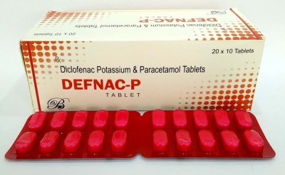 Diclofenac Potassium & Paracetamol Tablet