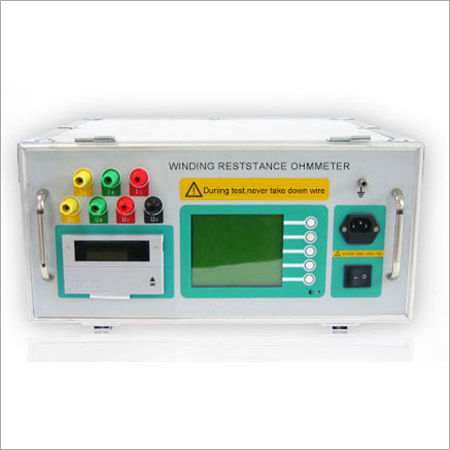 Transformer Winding Resistance Ohmmeter