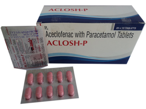 Aceclofenac 100 mg & Paracetamol 500 mg Tab