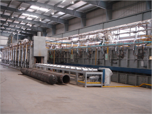 Gas Or Electrical Fired Roller Hearth Furnace