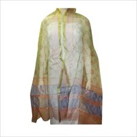 Multi Color Organza Silk Dupatta